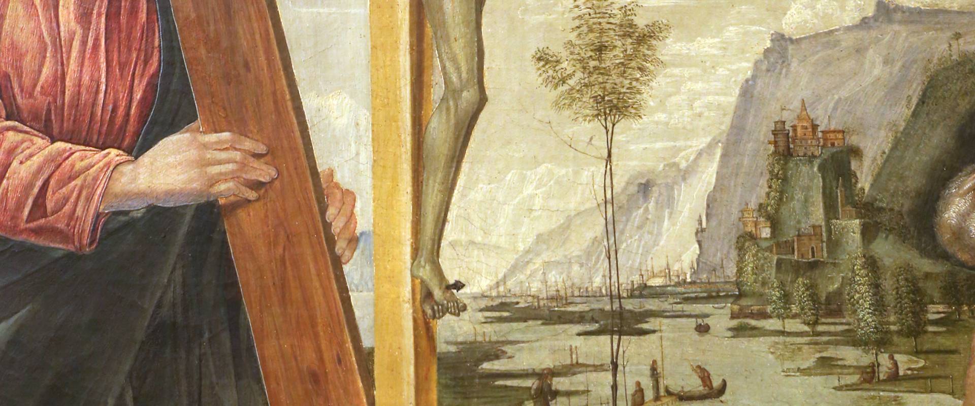 Bernardo parentino, cristo portacroce tra i ss. girolamo e agostino, 1492-96 ca. 03 photo by Sailko